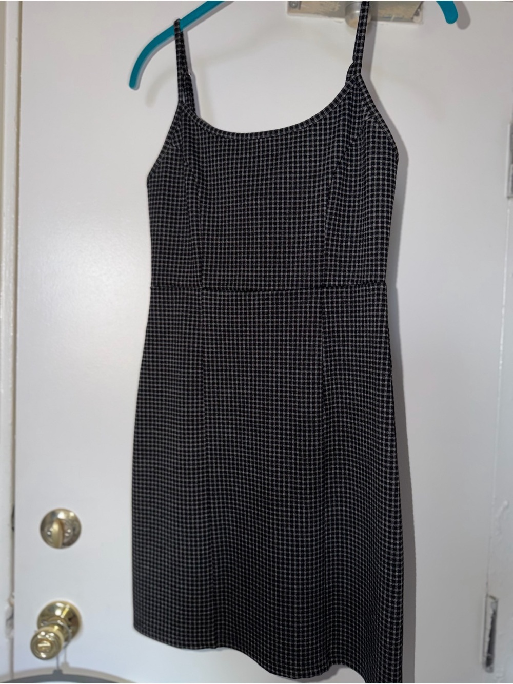 UO gingham mini dress